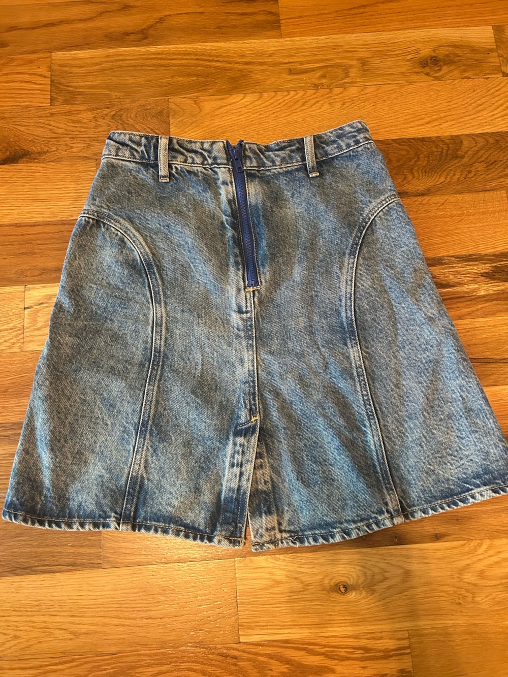 American Vintage Denim Zipper Mini